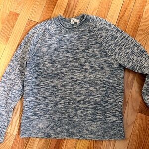 lululemon athletica blue Gray Crewneck Sweater